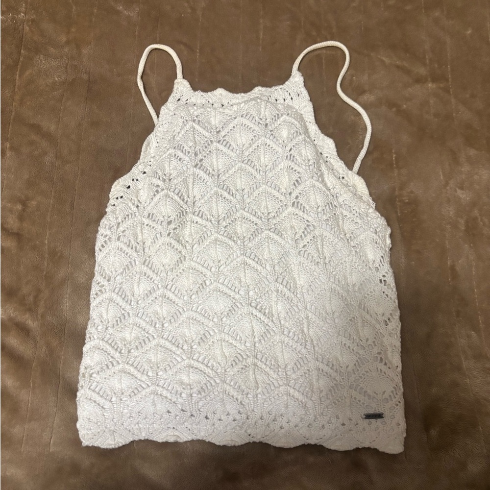 Hollister Ivory Lace Camisole